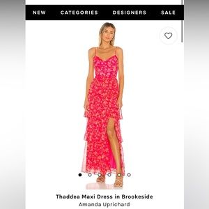Thaddea Maxi Dress In Brookeside